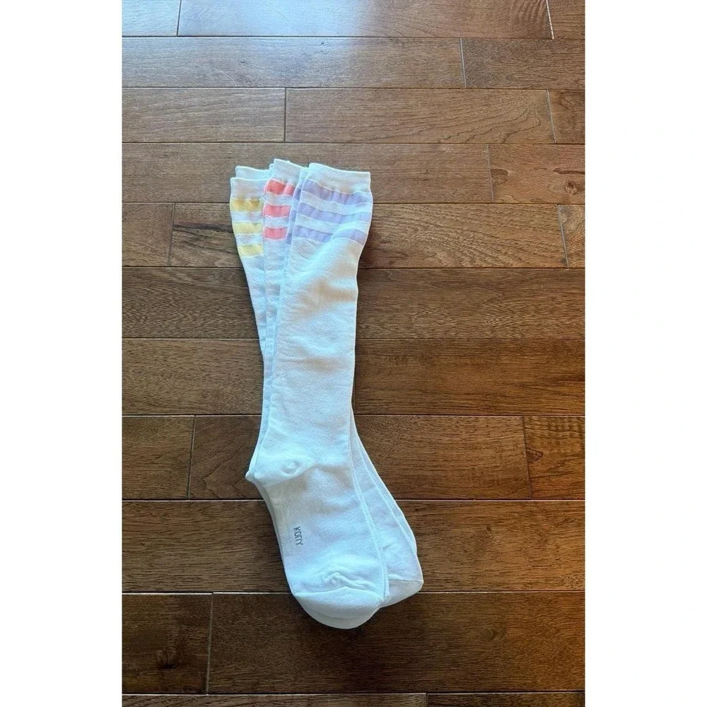 Socks Kody Knee High Pastel 3 Pack New